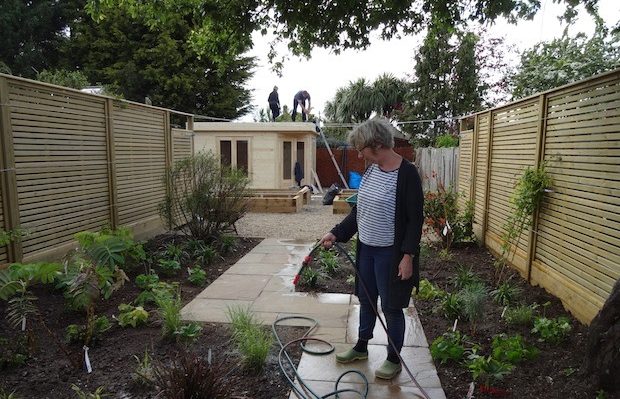 seaside kitchen garden on the kent coast